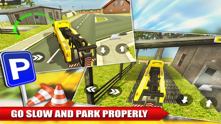 Construction Truck Parking Game