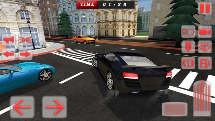 Race Car Driving Simulator: City Driving Test 3D screenshot-3