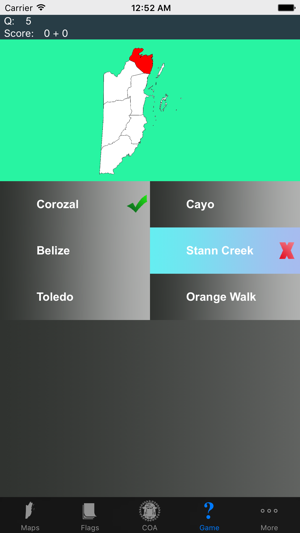 Belize District Maps and Capitals(圖2)-速報App