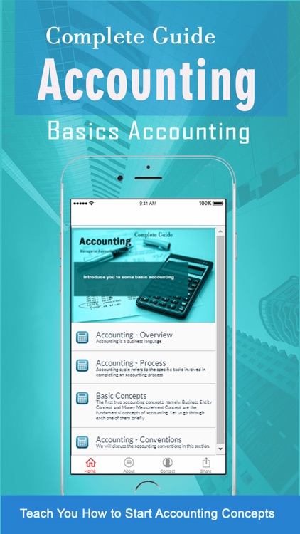 Learn of Managerial Accounting Financial Concepts