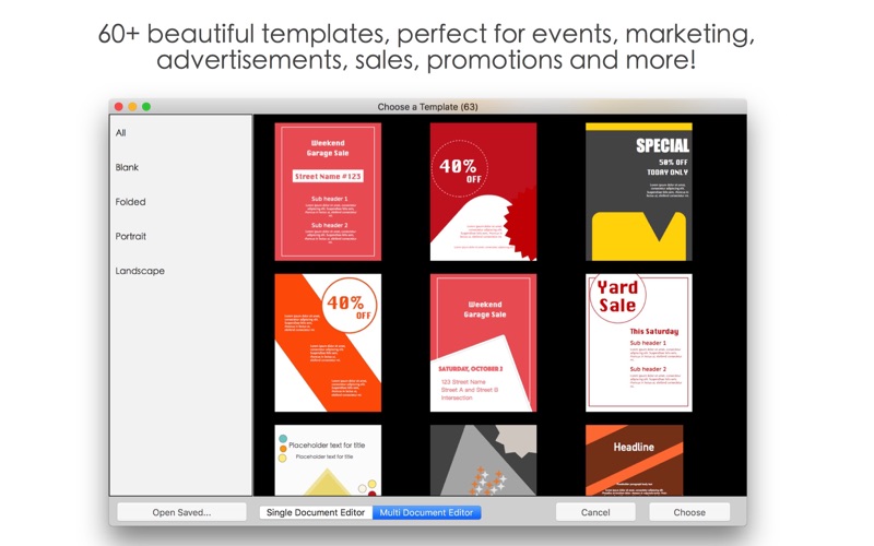 orion flyer maker pro app price drops