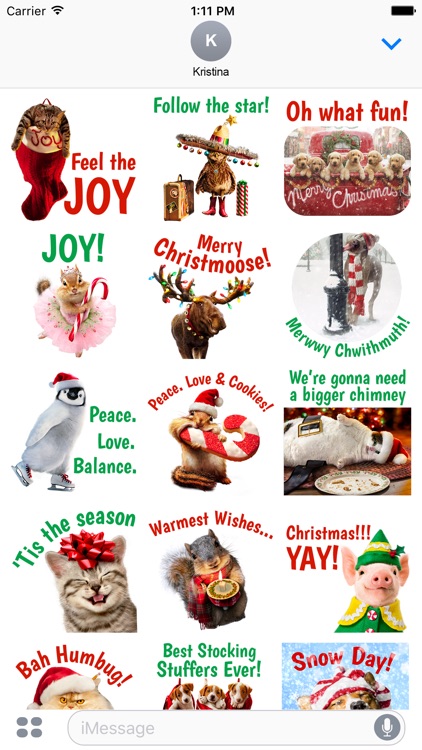 Avanti Holiday Hoopla Stickers