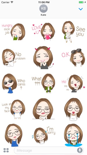 Daisy The Sweetest Girl English Stickers(圖2)-速報App