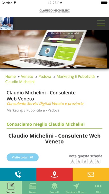 Claudio Michelini Consulente Web