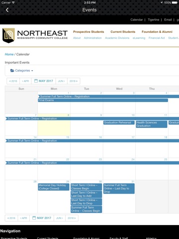 Northeast MS Community College screenshot 2
