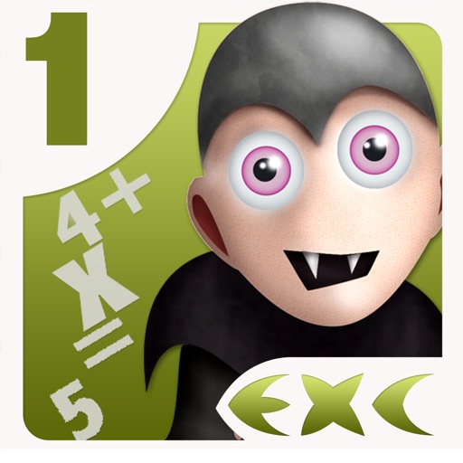 Math 1 – First grade elementary math icon