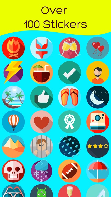 Round Hundred Stickers screenshot-3