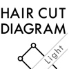 HAIR CUT DIAGRAM Light