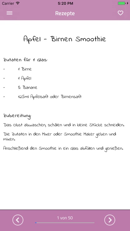 Frucht Smoothies Lite