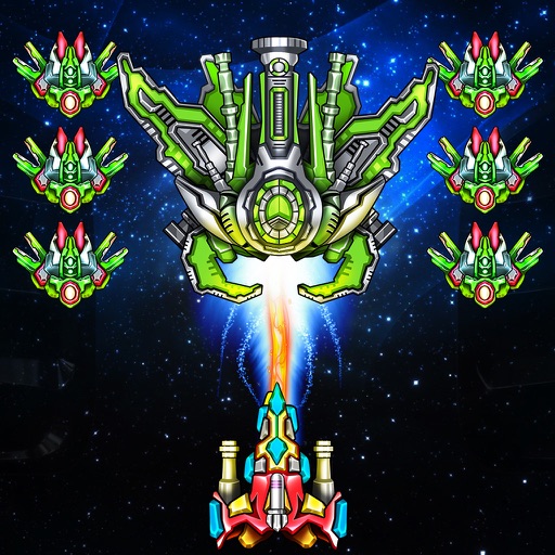 Galaxy Shooter Space Icon