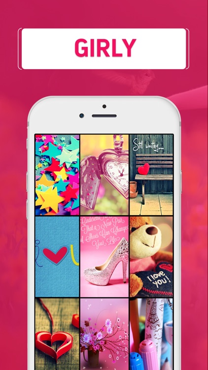 Girly` Wallpapers HD - Cute Backgrounds for Girls