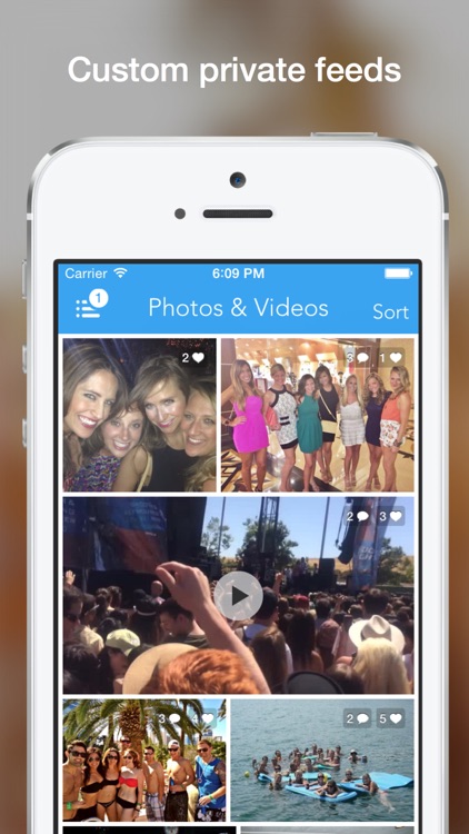 Cluster - Privately share with friends and family