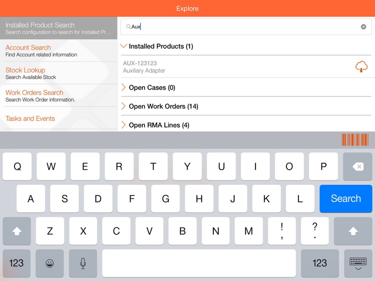 ServiceMax Winter 17 for iPad
