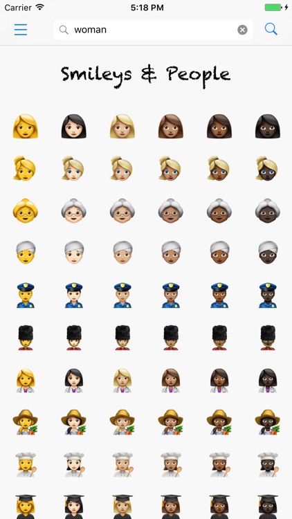 Smileys - Lookup Emoji names and meanings screenshot-3