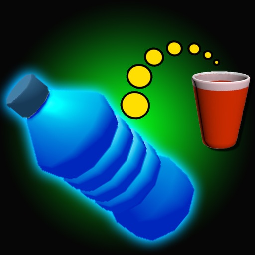 Flip & Shoot the Bottle Pong Icon