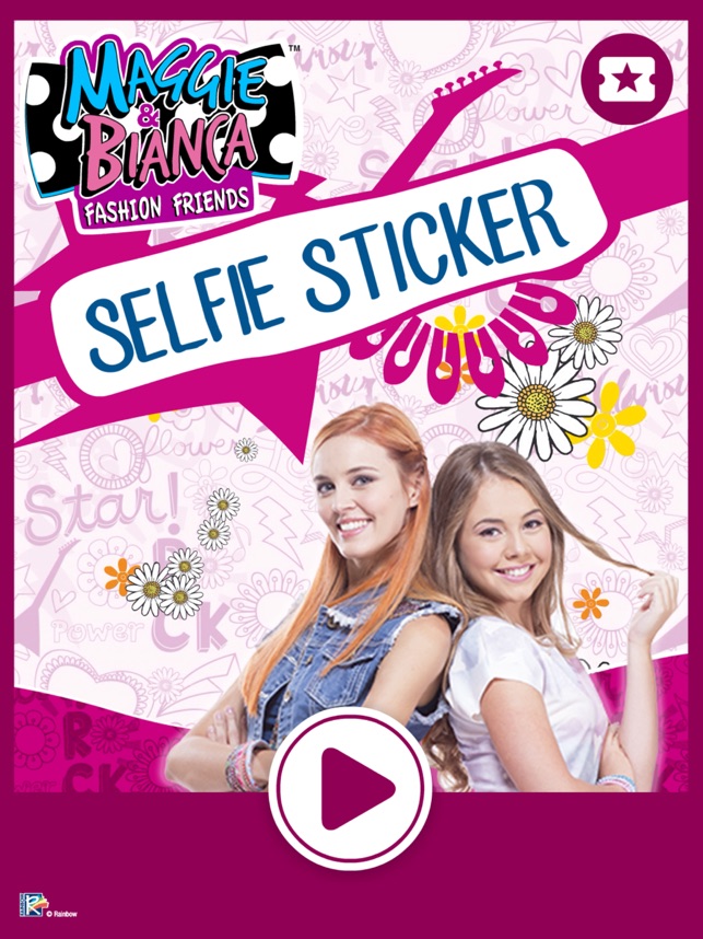 Selfie Sticker Maggie Bianca On The App Store
