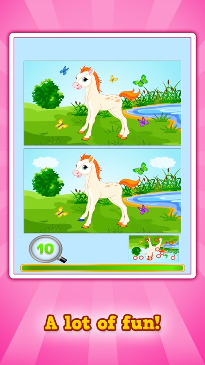 Find the Difference - Ponies & Unicorns screenshot-3