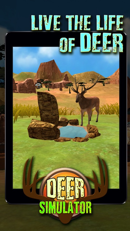 3D Deer Simulator - Crazy Wild Attack Sim 2016