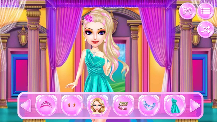 Princess Fashion Show - makeover games for girls screenshot-3