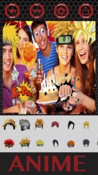 Anime manga stickers avatar editor photo Captura de tela 2