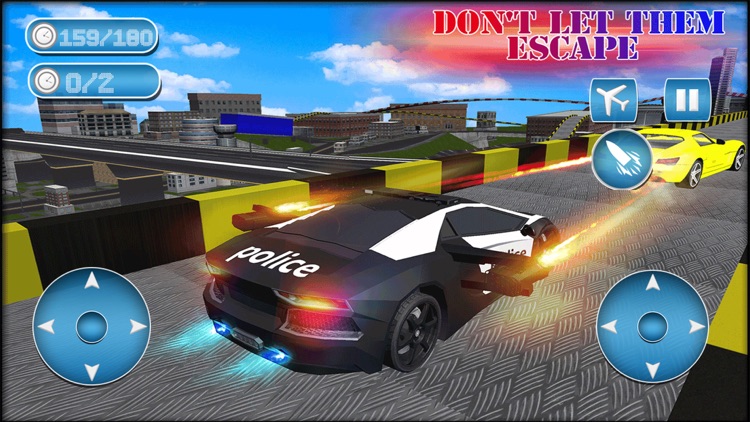 Flying Cars Police Battle Pro