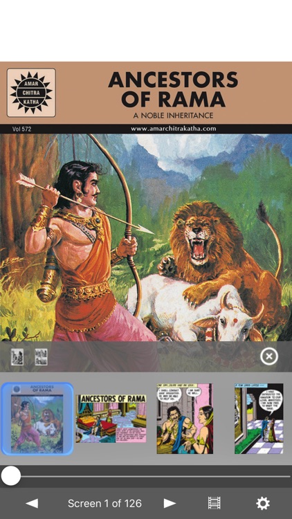 Ancestors Of Rama - Amar Chitra Katha Comics