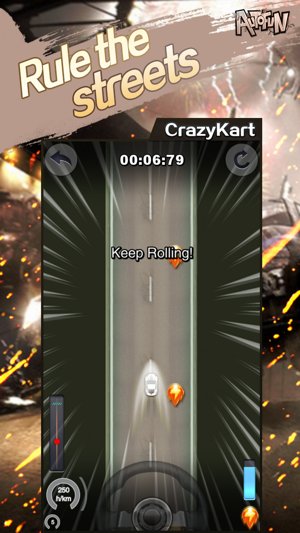 Crazy Kart - drag racing on route66(圖1)-速報App