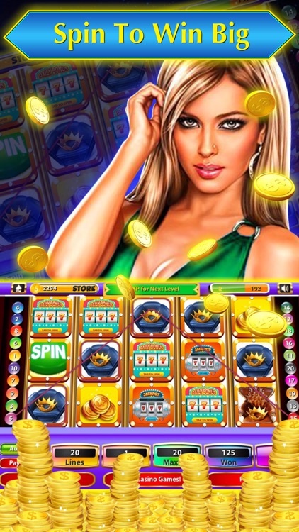 Slots - Mega Fortune Big Lottery Casino Machine