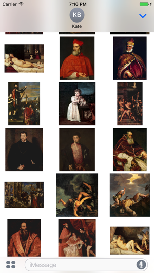 Titian Paintings for iMessage(圖3)-速報App