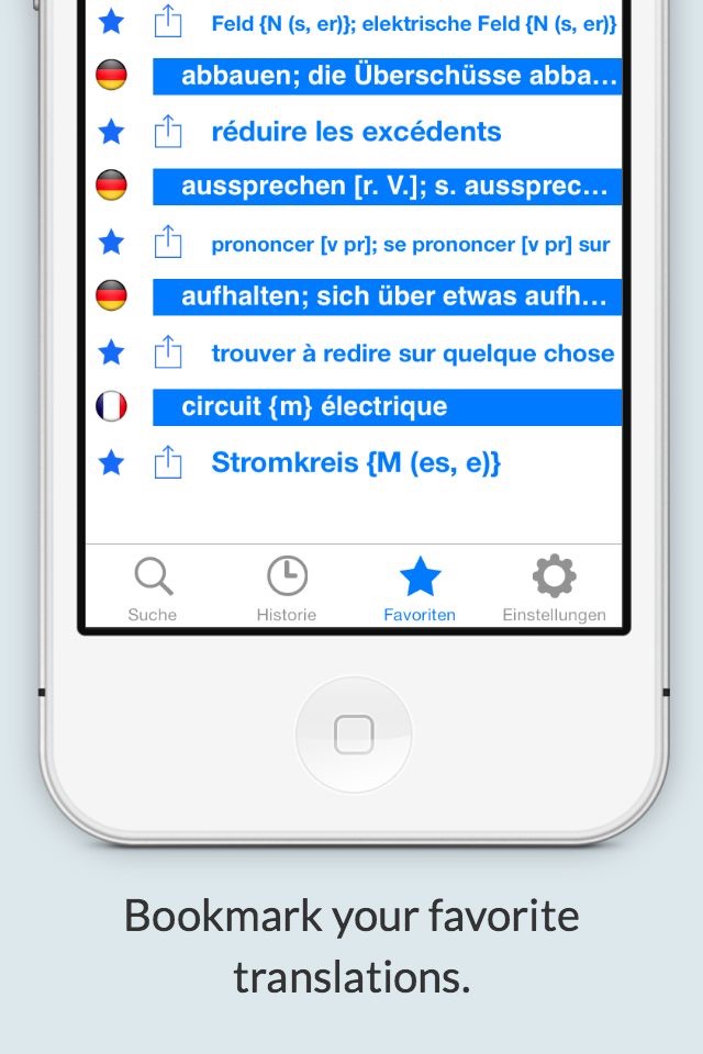 Offline German French Dictionary screenshot 2