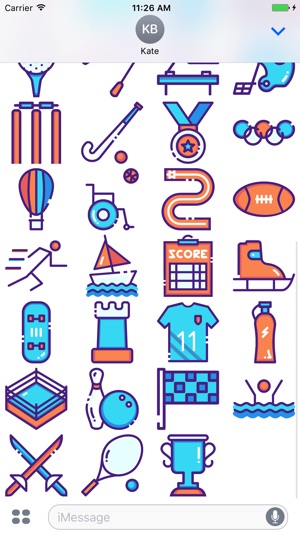 SportsMoji - All Sports Stickers(圖4)-速報App