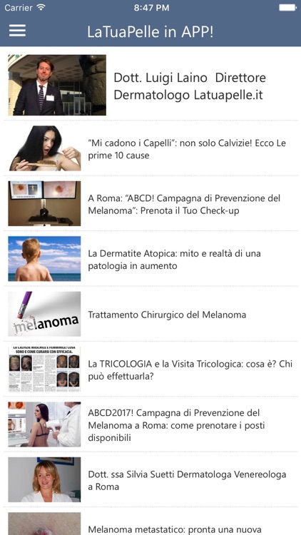 LaTuaPelle - Dermatologia OnLine screenshot-3