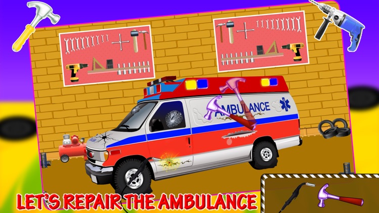 Ambulance Repair & Cleanup- Mechanic Garage