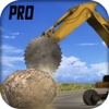 Heavy Excavator Machinery: Stone Cutting – Pro