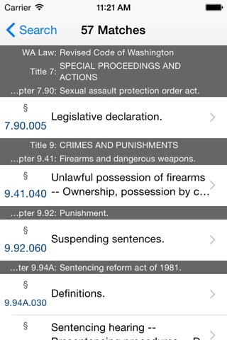 Washington Law (2017 LawStack WA Code Series) screenshot 3