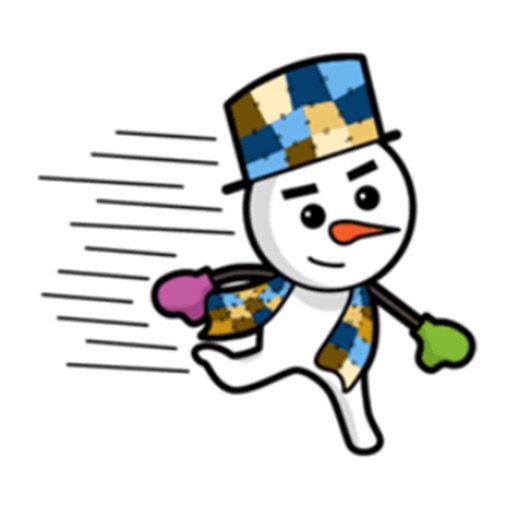 Funny Snowman - Stickers! icon