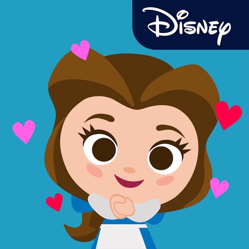 Disney Stickers: Beauty and the Beast Icon