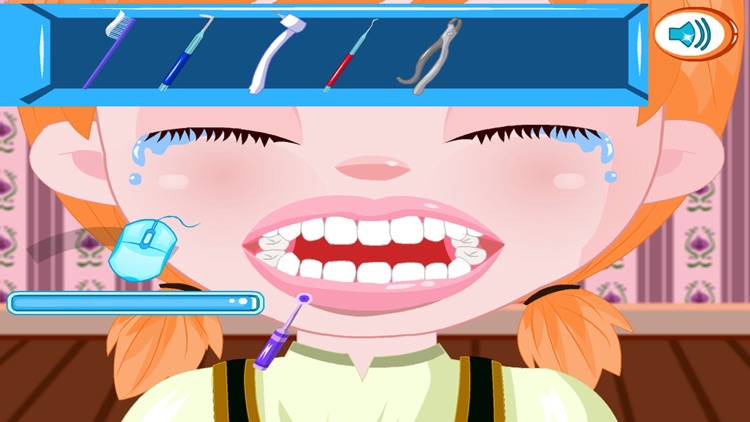 Princess repair the teeth - games for kids