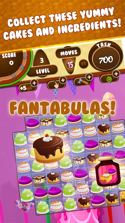 yummy cake match 3 screenshot-4