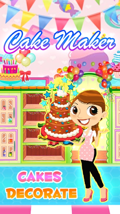 Cake Maker Cooking Decorate