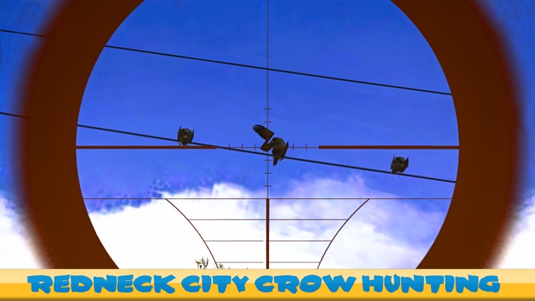 Redneck City Crow Hunting: Sniper Rifle Shoot