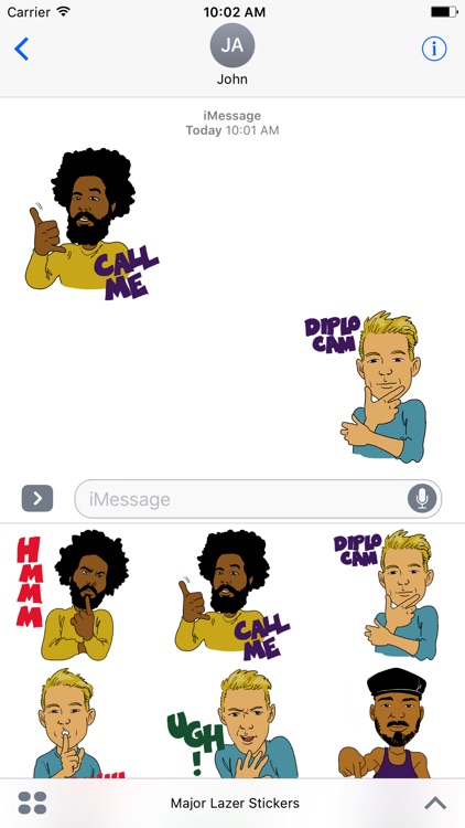 Major Lazer Stickers