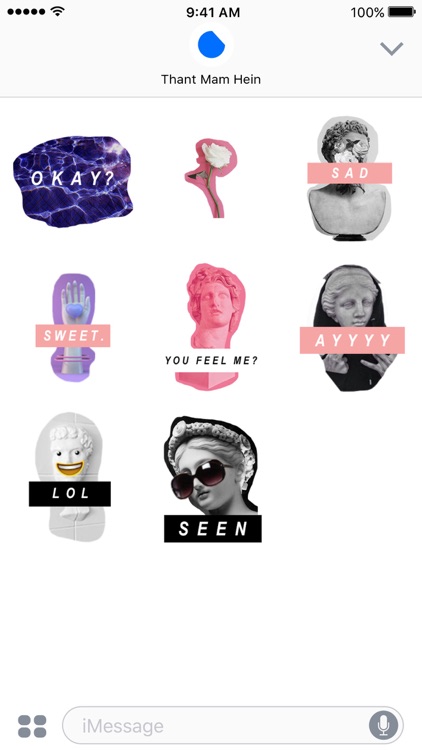 Sad and Aesthetic Stickers by Sticker.Place Creators