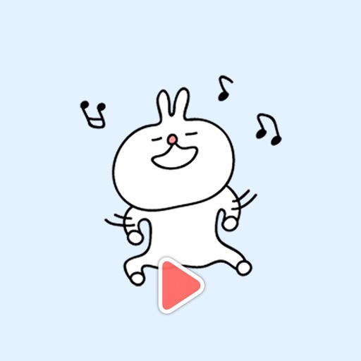 Dancing Easter Bunny - Animated Gif Stickers icon