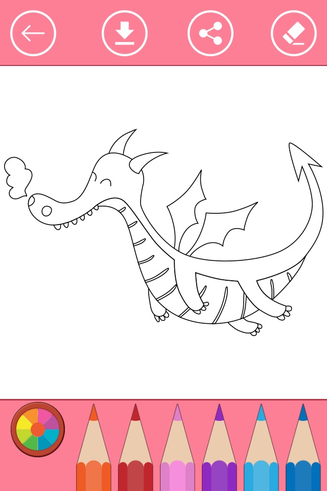 Fantasy Coloring Book for Children: Learn to color screenshot 2