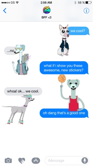 Bad Dogs. Animated Stickers by Nicolette Groome(圖2)-速報App