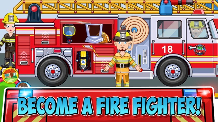 My Town : Fire station Rescue