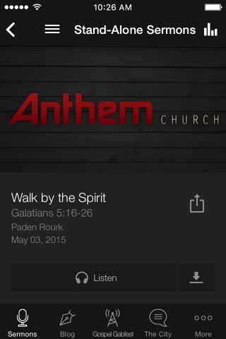 Anthem Church screenshot 2