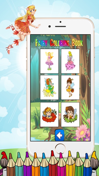 fairy kingdom coloring book free