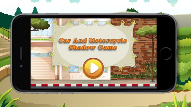 Car And Motorcycle Shadows Games for kid